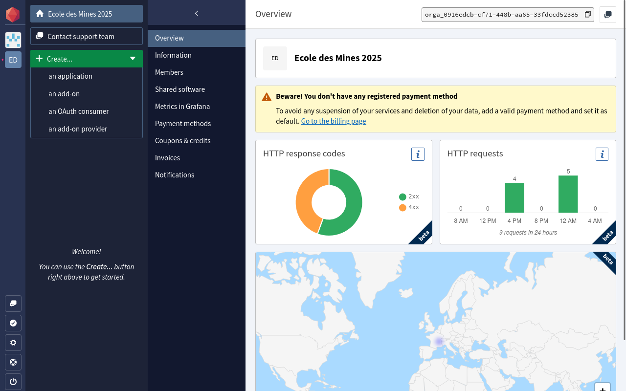 clever cloud create app 02
